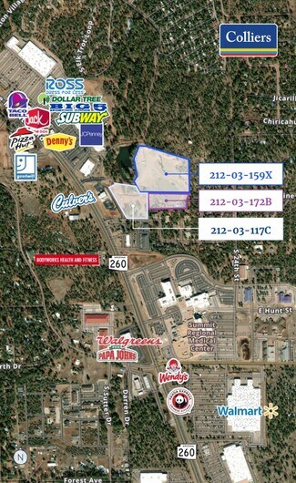 Plus de détails pour 4555-4595 S White Mountain Rd, Show Low, AZ - Terrain à vendre