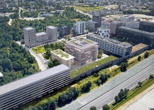 Saint-Jacques-de-la-Lande - VUE AÉRIENNE  vue de carte