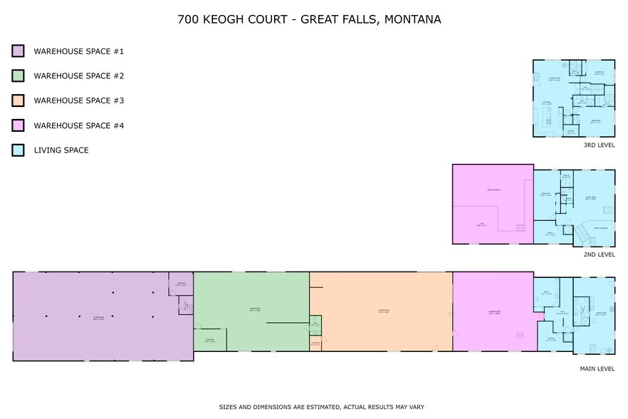 700 Keogh Ct, Great Falls, MT à louer - Photo de l’immeuble – Image 2 sur 54