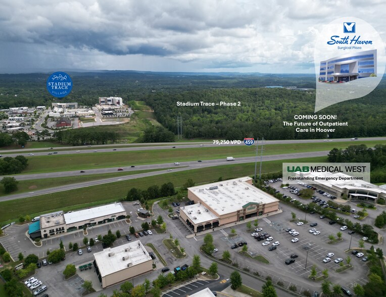 Stadium Trace Pkwy, Hoover, AL à louer - Aérien – Image 3 sur 7