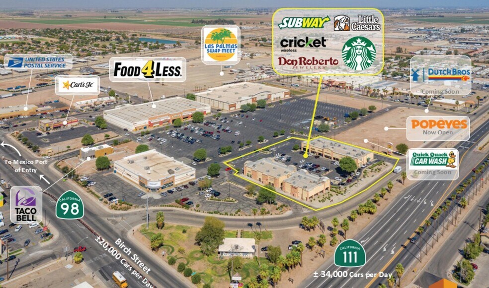 1407 Imperial Ave W, Calexico, CA à louer - Photo de l’immeuble – Image 2 sur 20