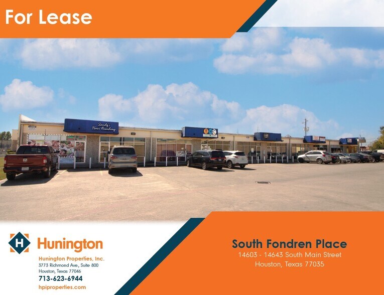 14603-14643 Main St, Houston, TX à vendre - Photo principale – Image 1 sur 2