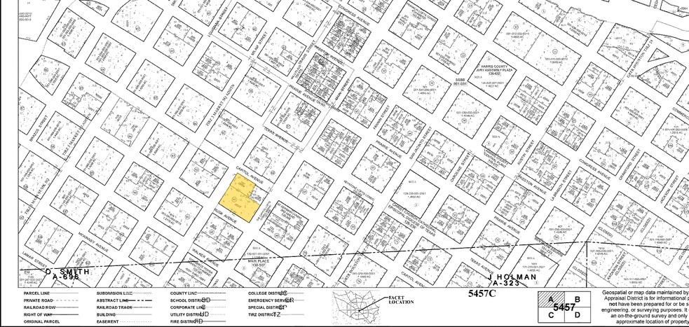 712 Main St, Houston, TX à louer - Plan cadastral – Image 2 sur 26