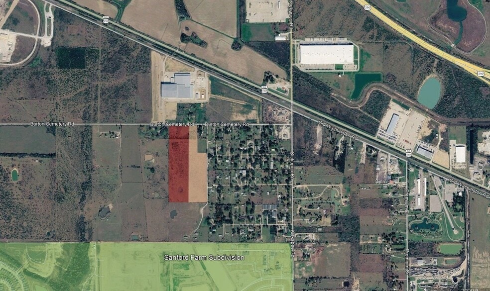 00 Burton Cemetery Road, Waller, TX à vendre - Aérien – Image 1 sur 6