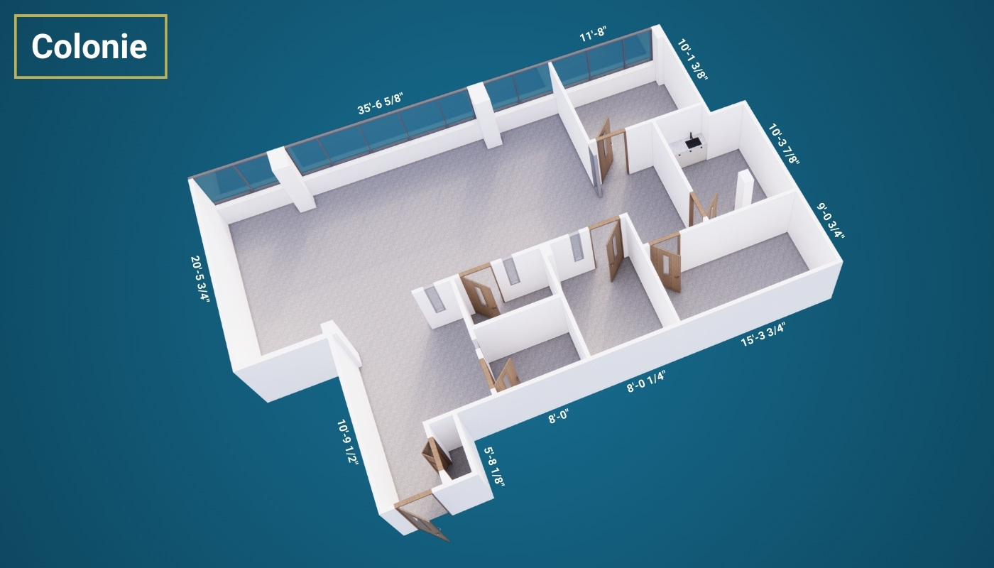 125 Wolf Rd, Albany, NY à louer Plan d’étage– Image 1 sur 2