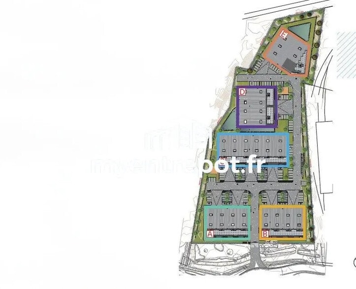 Local d'activités dans Marignane à vendre - Plan de site – Image 2 sur 3