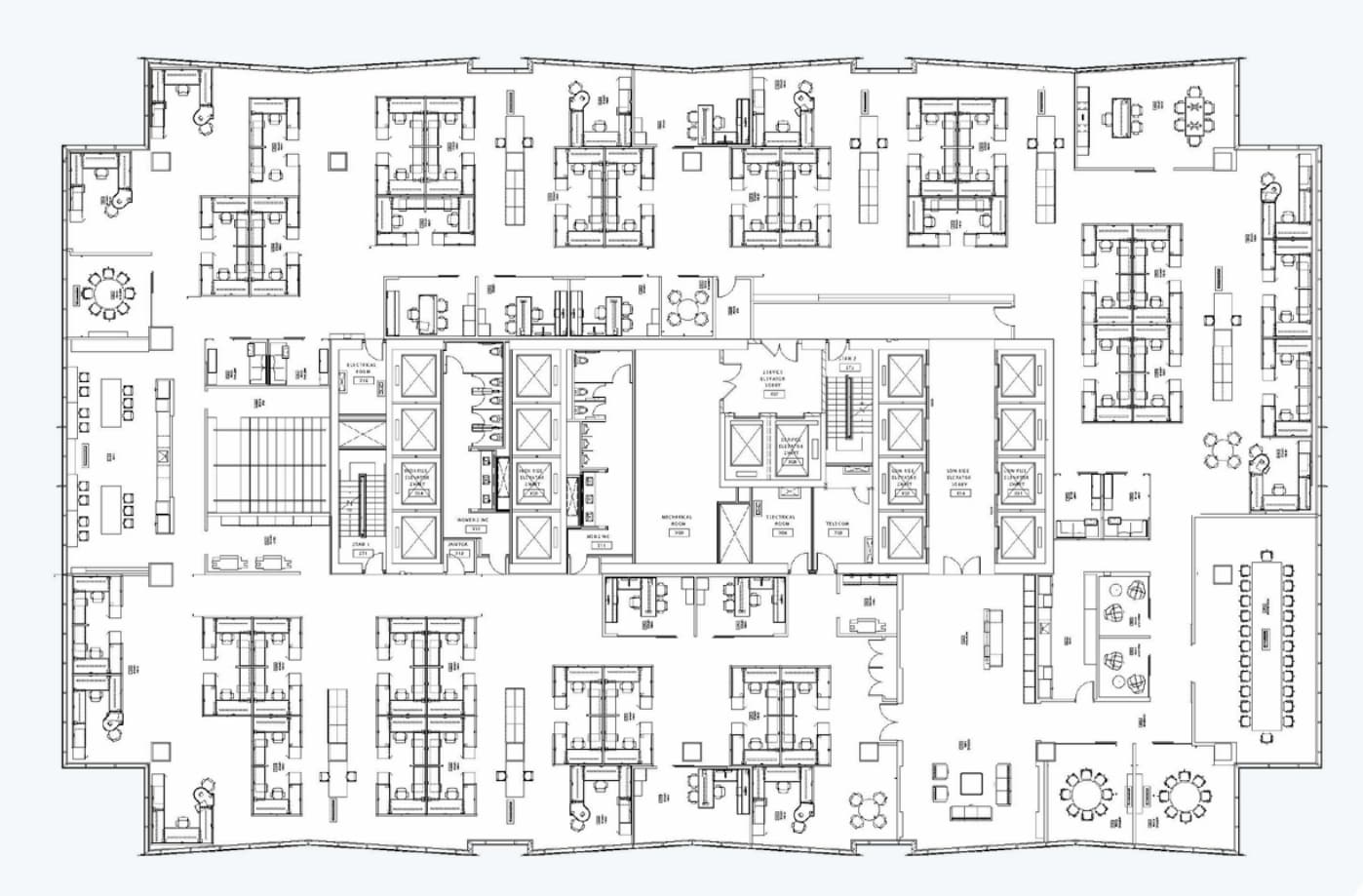 215 2nd St SW, Calgary, AB à louer Plan d’étage– Image 1 sur 6