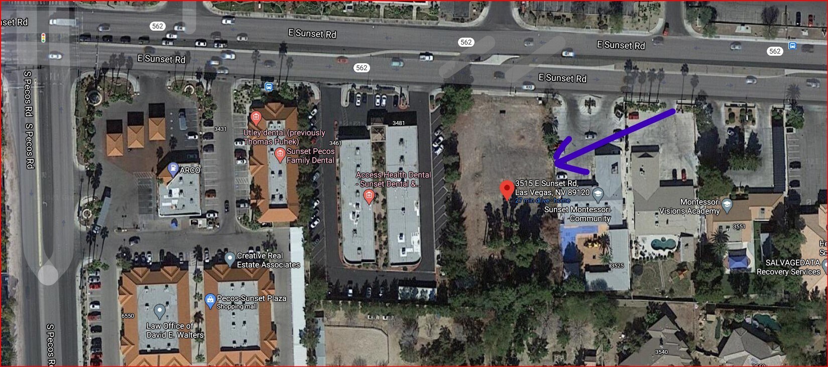 3515 E Sunset Rd, Las Vegas, NV à vendre Photo principale– Image 1 sur 10