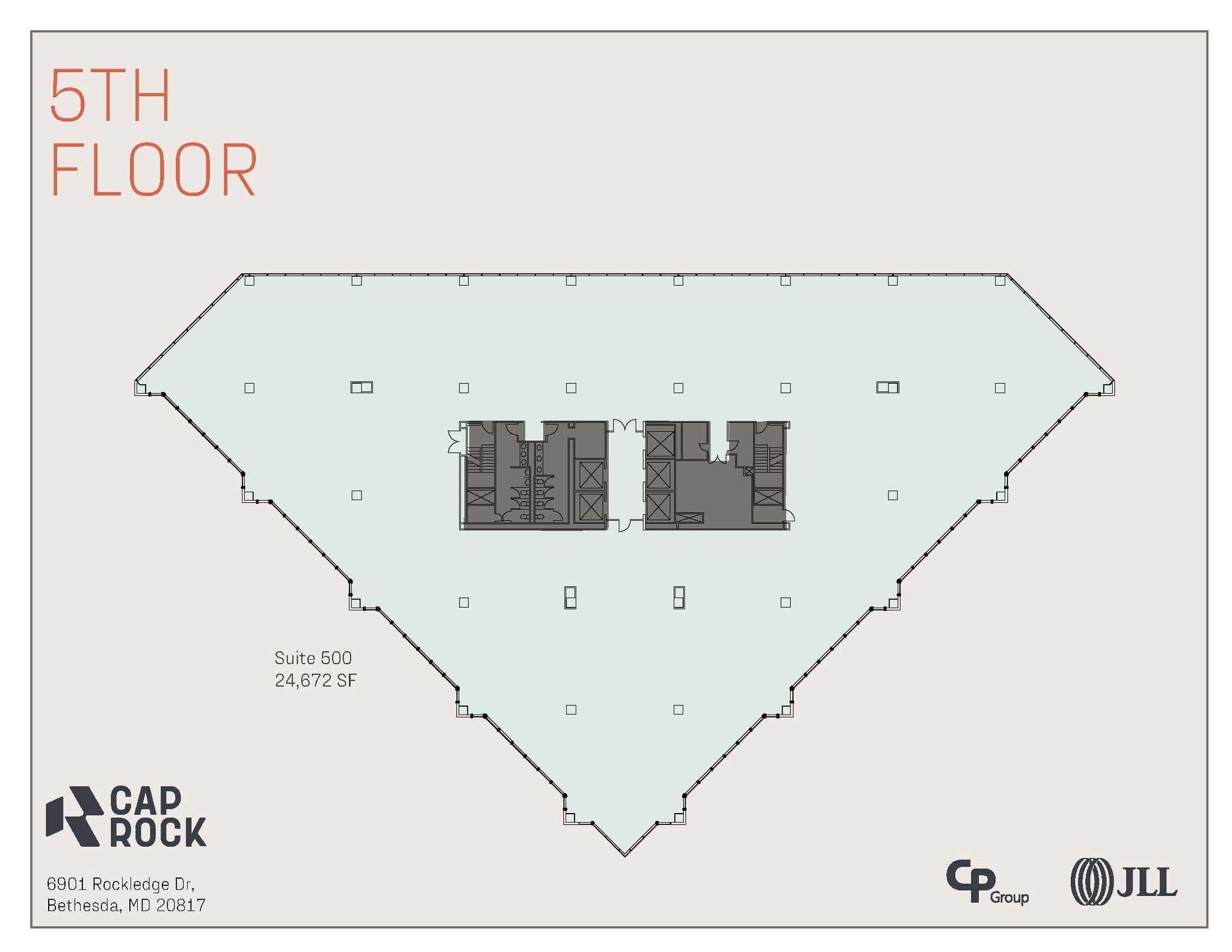 6903 Rockledge Dr, Bethesda, MD à louer Plan d’étage– Image 1 sur 1
