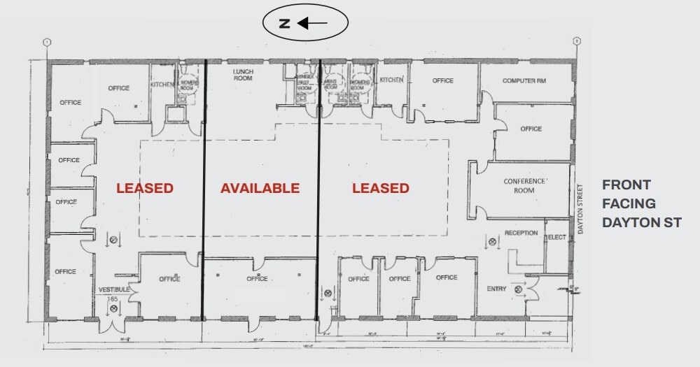 51 W Dayton St, Pasadena, CA à louer Plan d’étage– Image 1 sur 1