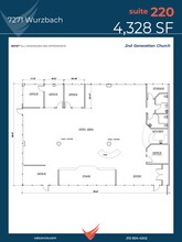 7271 Wurzbach Rd, San Antonio, TX à louer Plan de site– Image 1 sur 1