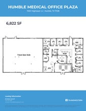 19451 Hightower Ln, Humble, TX à louer Plan d’étage– Image 1 sur 1