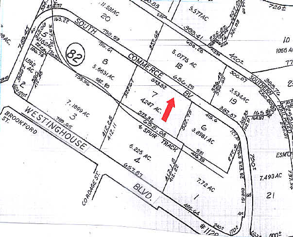 10900 S Commerce Blvd, Charlotte, NC à louer - Plan cadastral – Image 2 sur 10