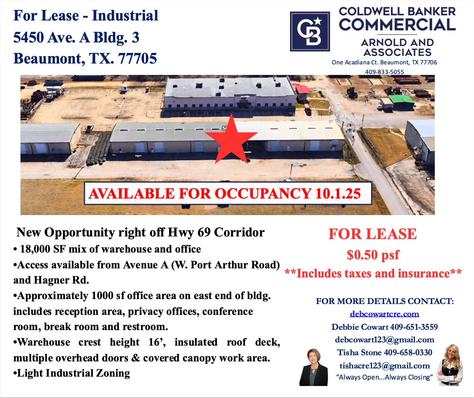 5450 Ave A. Bldg. 3, Beaumont, TX à louer Photo principale– Image 1 sur 4