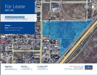 Plus de détails pour 8290 Syracuse St, Commerce City, CO - Terrain à louer