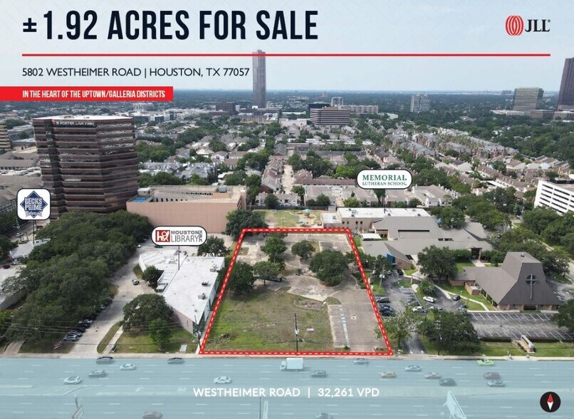 5802 Westheimer Rd, Houston, TX à vendre - Photo de l’immeuble – Image 1 sur 2