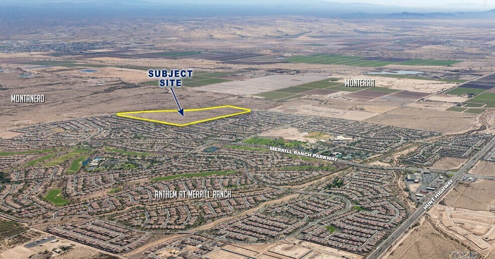 NWC Felix Rd & Hunt Highway, Florence, AZ à vendre - Aérien – Image 2 sur 6
