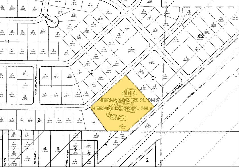 5327 Commercial Way, Spring Hill, FL à louer - Plan cadastral – Image 2 sur 22