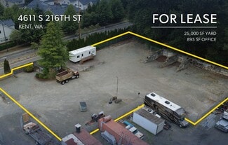 Plus de détails pour 4611 S 216th St, Kent, WA - Terrain à louer