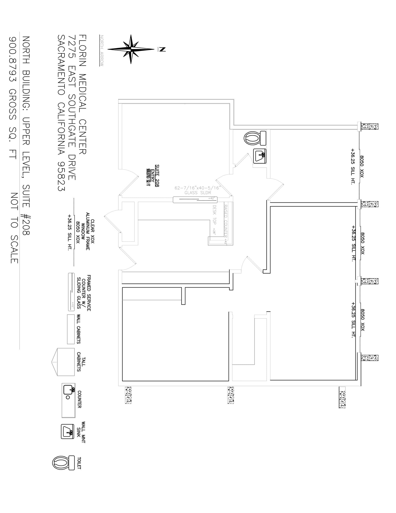 7275 E Southgate Dr, Sacramento, CA à louer Plan de site– Image 1 sur 1