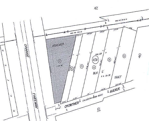 551 W Crowther Ave, Placentia, CA à vendre - Plan cadastral – Image 2 sur 12