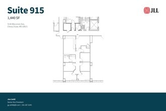 5530 Wisconsin Ave, Chevy Chase, MD à louer Plan d’étage– Image 1 sur 1