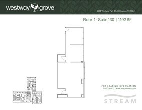 4601 Westway Park Blvd, Houston, TX à louer Plan d’étage– Image 1 sur 1