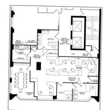 1023 15th St NW, Washington, DC à louer Plan d’étage– Image 1 sur 1