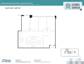 10735 David Taylor Dr, Charlotte, NC à louer Plan d’étage– Image 1 sur 1