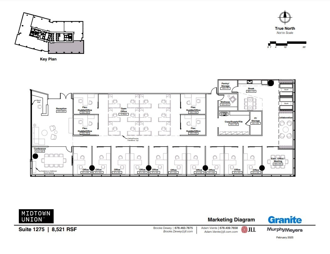 1331 Spring St NW, Atlanta, GA à louer Plan d’étage– Image 1 sur 1
