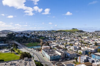 1300 Potrero Ave, San Francisco, CA - Vue aérienne vue de carte