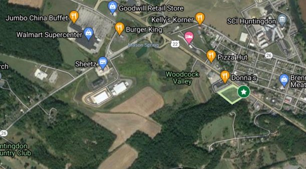 William Penn Highway, Huntingdon, PA à vendre - Photo principale – Image 1 sur 1