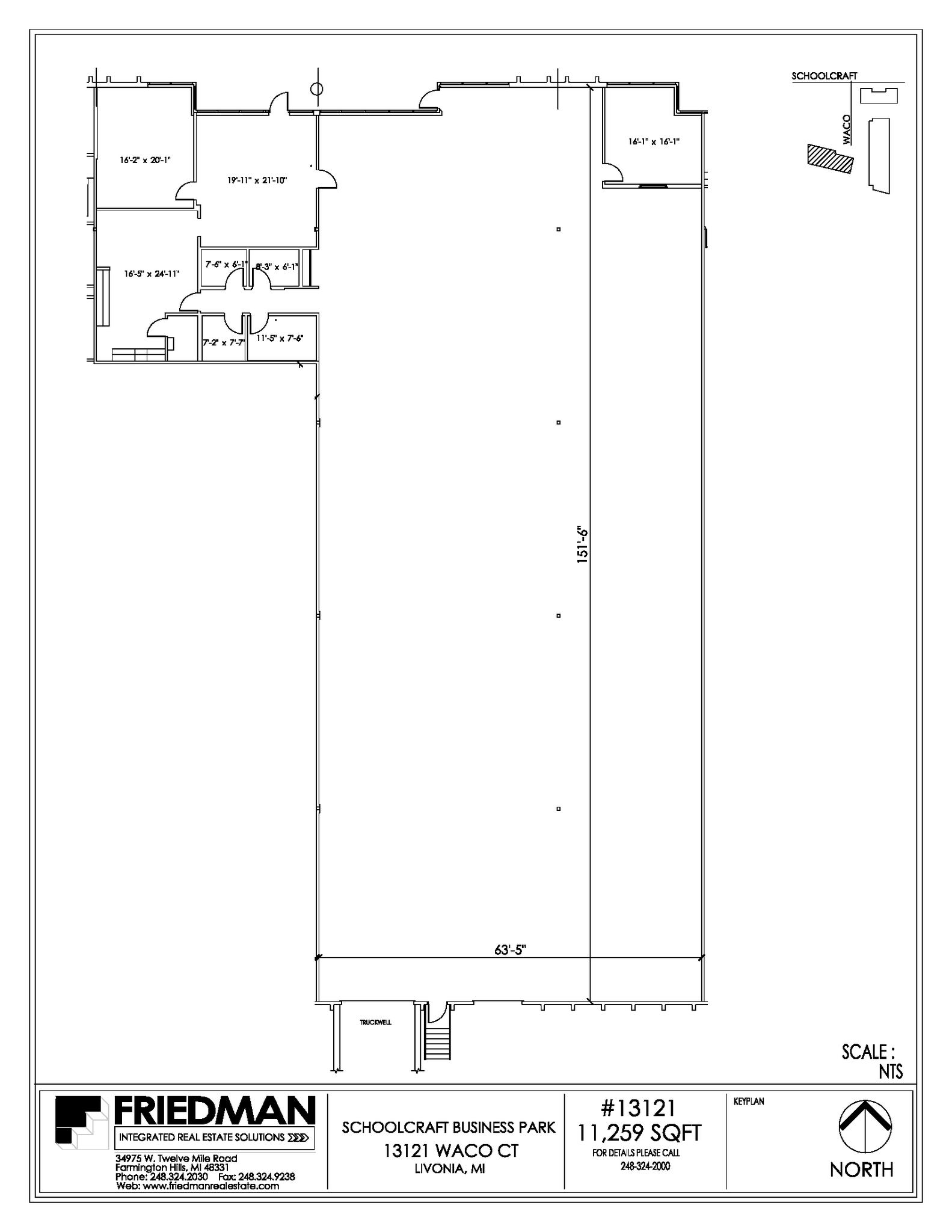 13115-13131 Waco Dr, Livonia, MI à louer Photo de l’immeuble– Image 1 sur 2