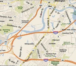 900-1095 Justison St, Wilmington, DE - Vue aérienne  vue de carte