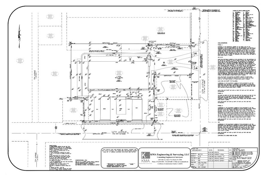 630 12th St, Vero Beach, FL à vendre - Plan de site – Image 3 sur 5