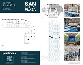 5847 San Felipe St, Houston, TX à louer Plan d’étage– Image 1 sur 2