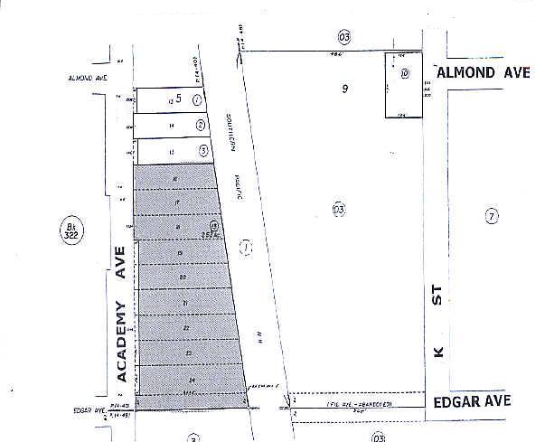 1324 Academy Ave, Sanger, CA à vendre - Plan cadastral – Image 2 sur 25