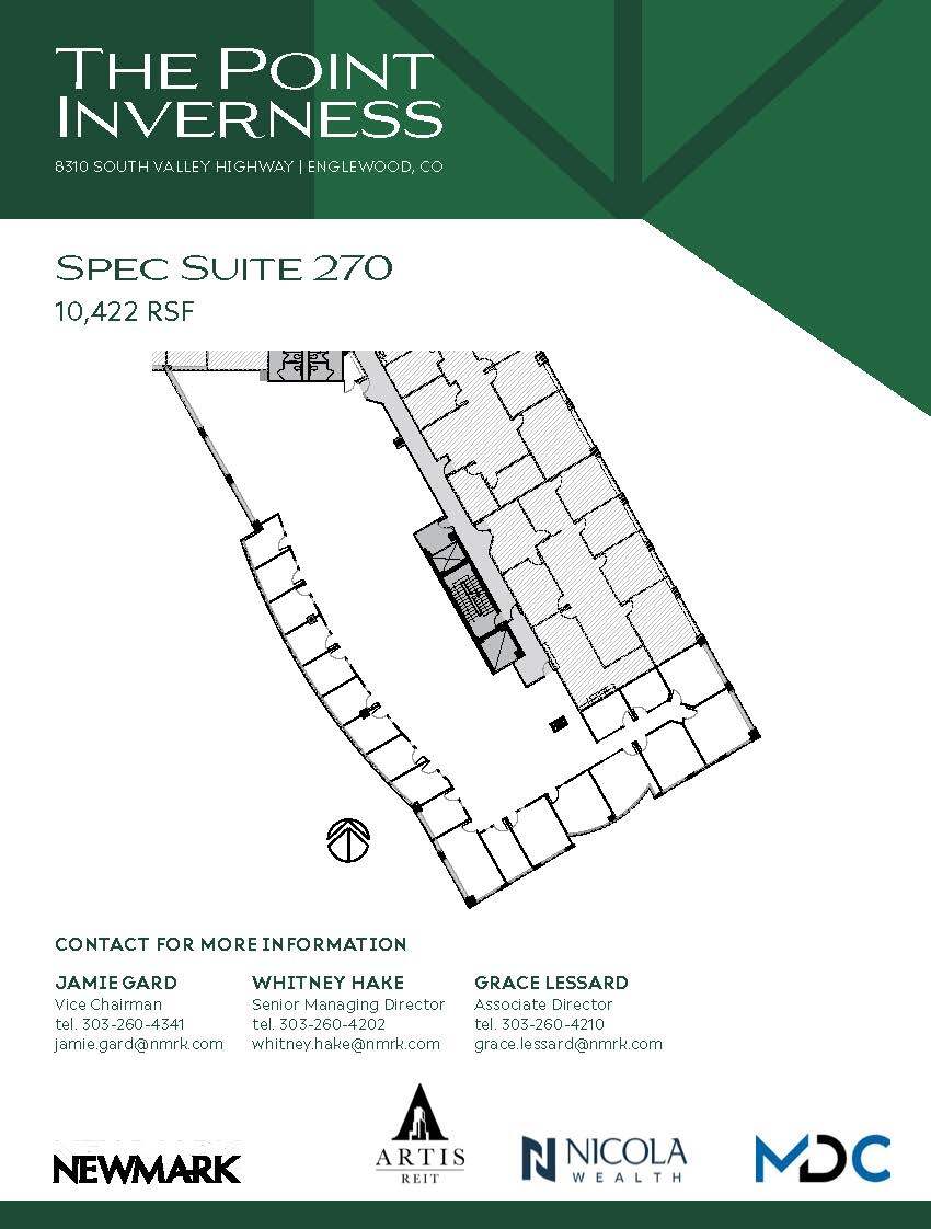 8310 S Valley Hwy, Englewood, CO à louer Plan d’étage– Image 1 sur 1