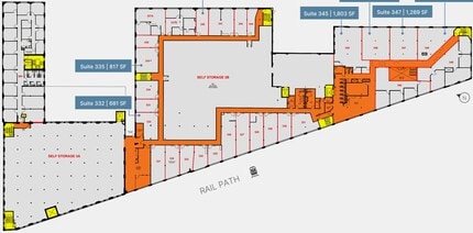 1655 Dupont St, Toronto, ON à louer Plan d’étage– Image 1 sur 1