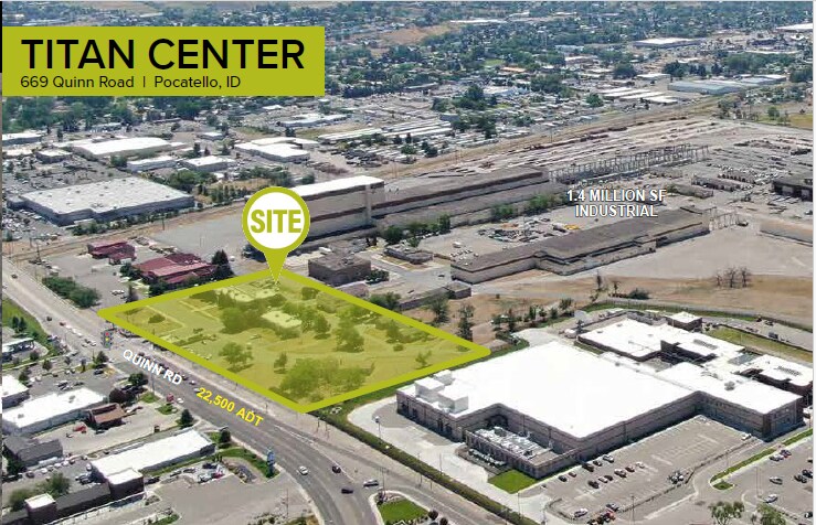 669 W Quinn Rd, Pocatello, ID à vendre - Photo de l’immeuble – Image 2 sur 2