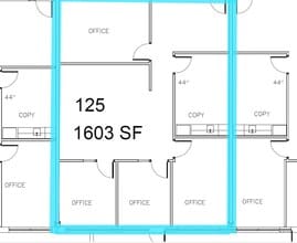 22375 Broderick Dr, Sterling, VA à louer Plan d’étage– Image 2 sur 2
