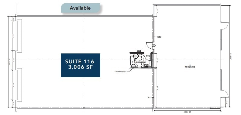 11550 Plano Rd, Dallas, TX à louer Plan d’étage– Image 1 sur 2