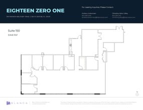1801 N Military Trl, Boca Raton, FL à louer Plan d’étage– Image 1 sur 1