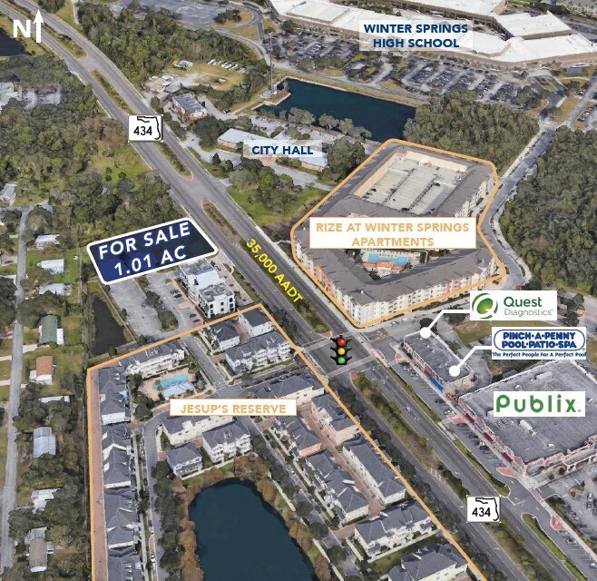 1135 E State Road 434, Winter Springs, FL à vendre Photo principale– Image 1 sur 8