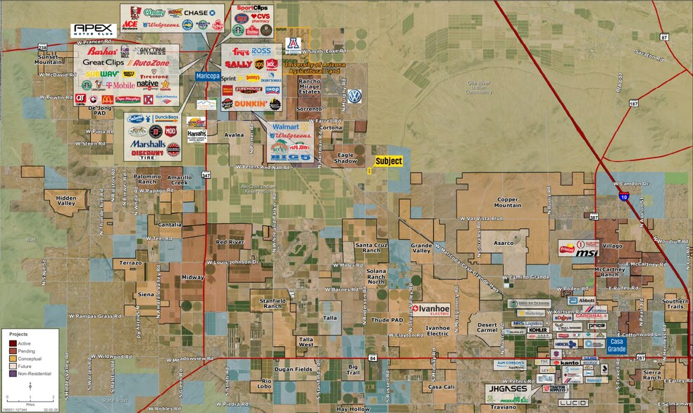 ESEC Anderson Rd & Peters And Nall Rd, Maricopa, AZ à vendre - Photo de l’immeuble – Image 2 sur 3