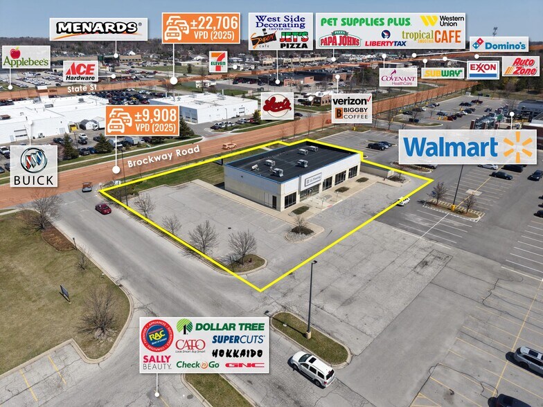 5901 Brockway Rd, Saginaw, MI à vendre - Photo de l’immeuble – Image 3 sur 15
