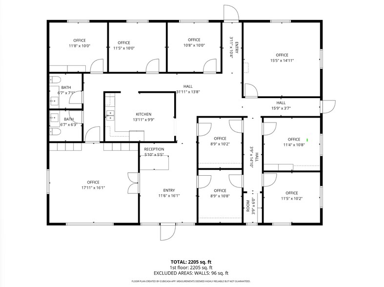 1009 S Redmond Rd, Jacksonville, AR à vendre - Plan d’étage – Image 2 sur 16