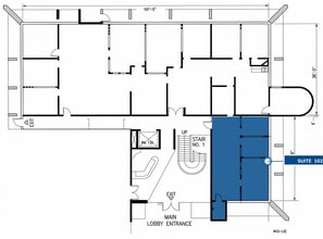 2011 E Financial Way, Glendora, CA à louer Plan d’étage– Image 1 sur 1