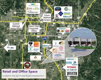 Plus de détails pour W Pleasant Grove Rd, Rogers, AR - Local commercial à louer