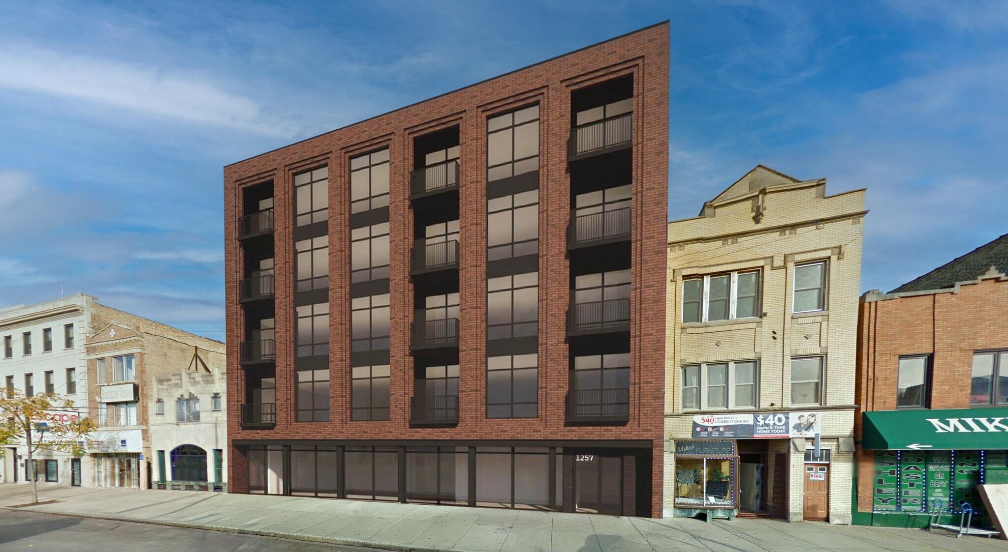 1257 N Ashland Ave, Chicago, IL à louer Photo principale– Image 1 sur 2